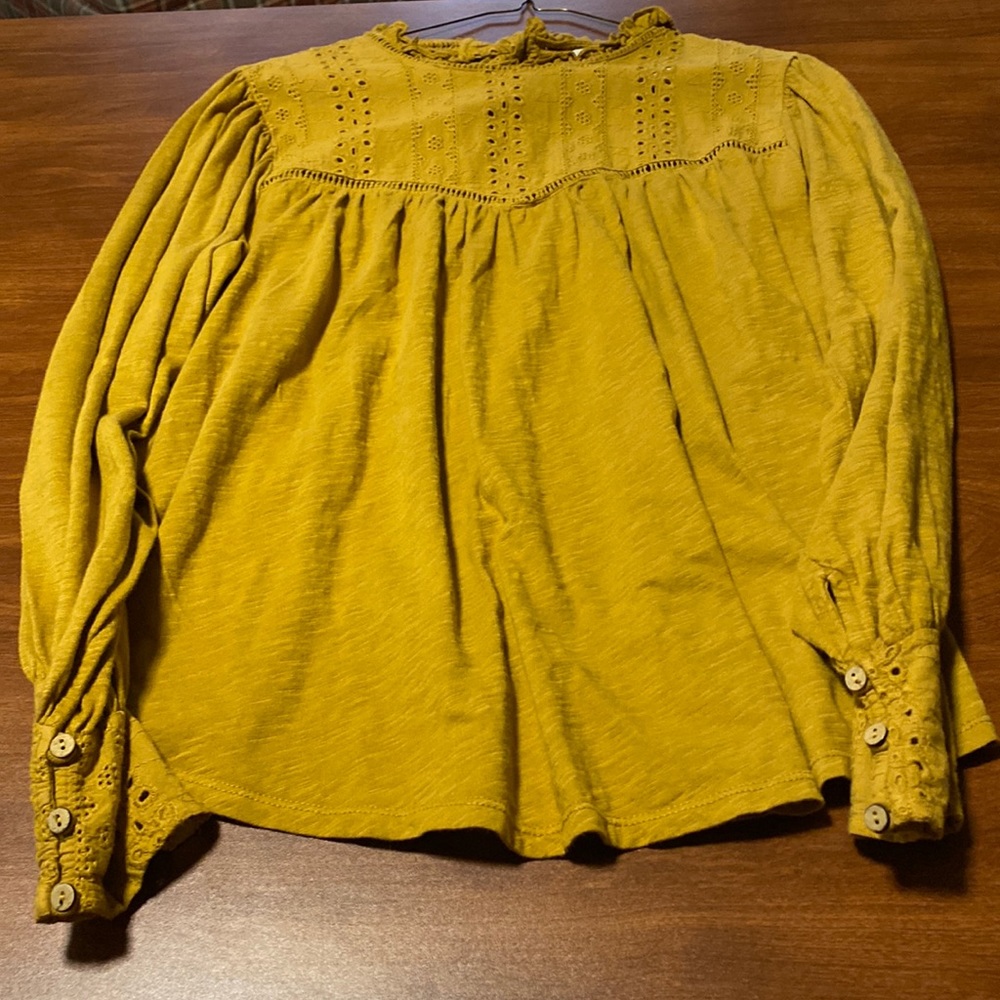 Mustard Yellow Women's Blouse